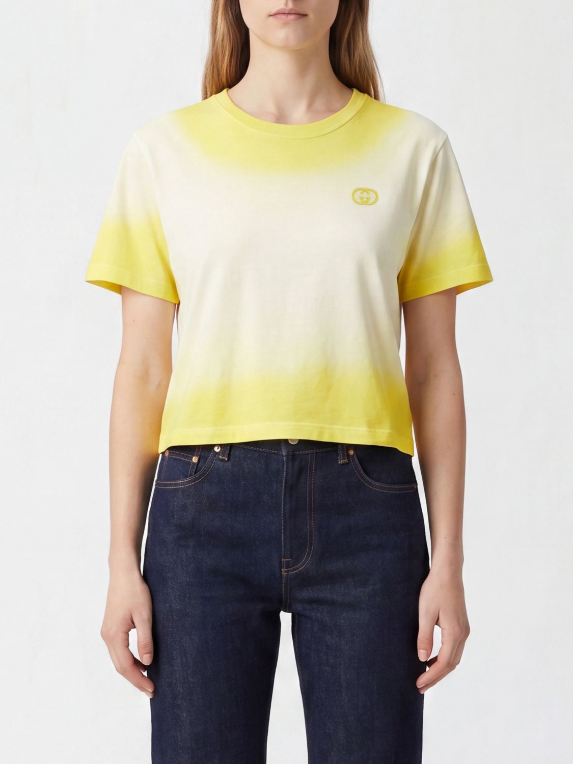 Gucci T-Shirt Woman Yellow