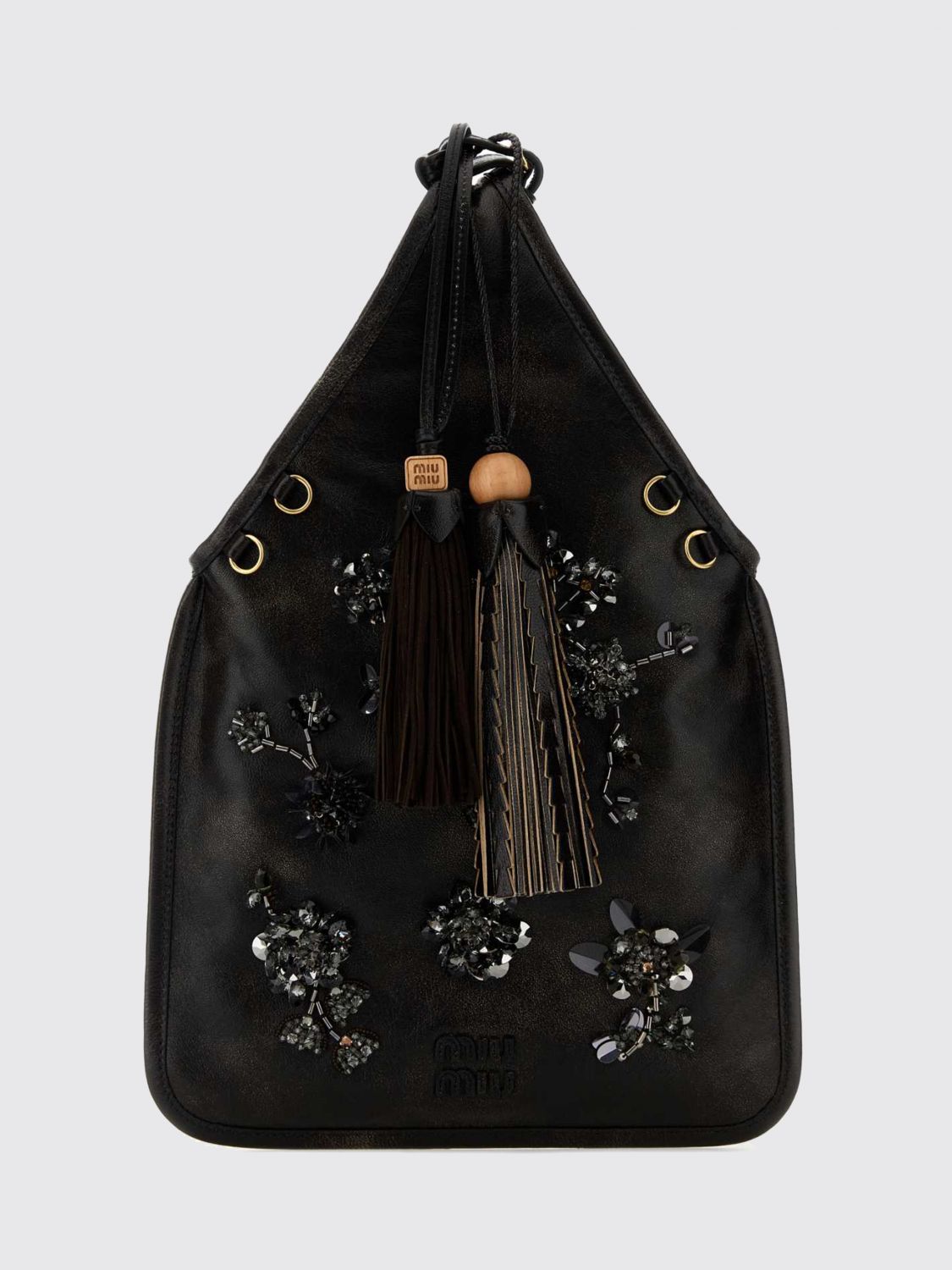 Miu Miu Handbag Woman Coffee