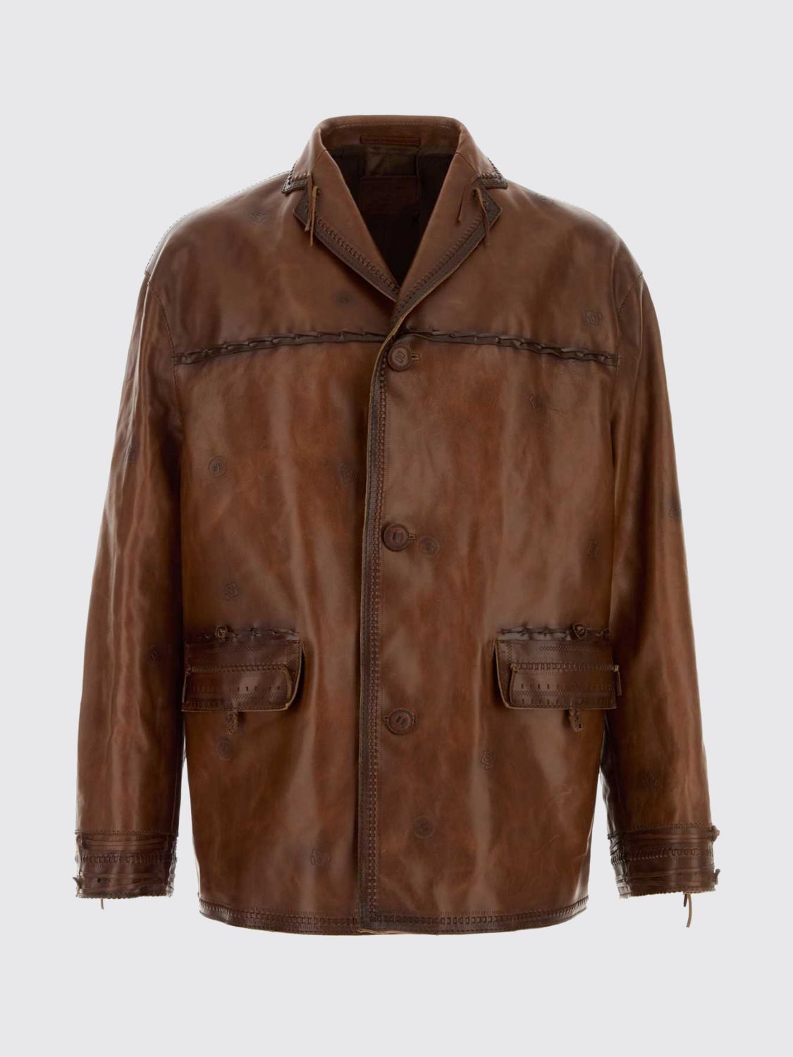 Prada Jacket Men Brown
