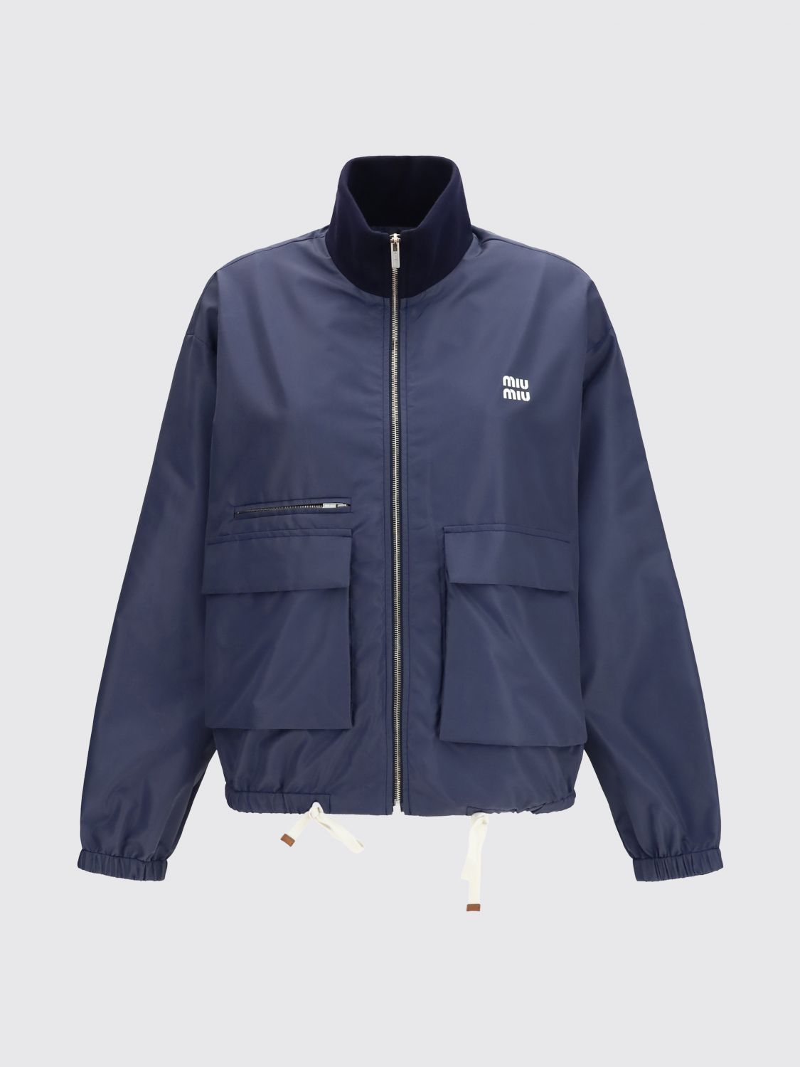 Miu Miu Jacket Woman Blue
