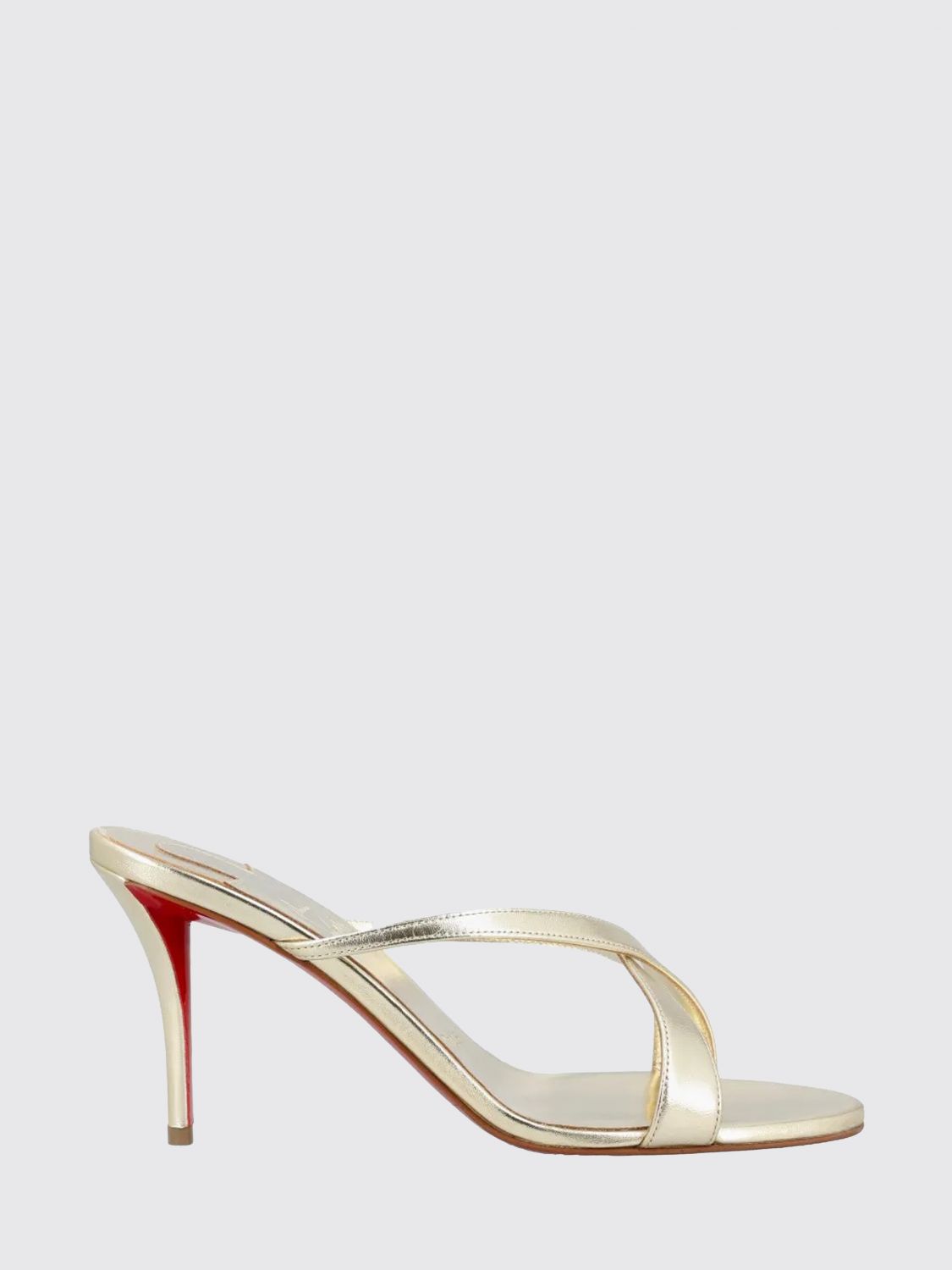 Christian Louboutin Heeled Sandal Woman Silver