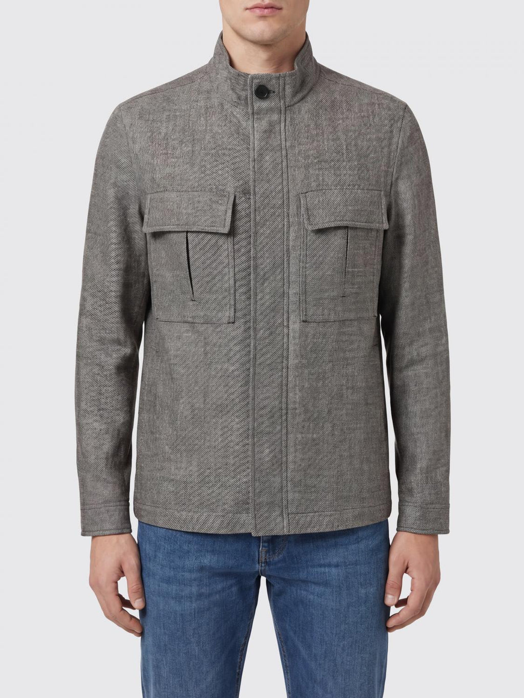 Zegna Jacket Men Black