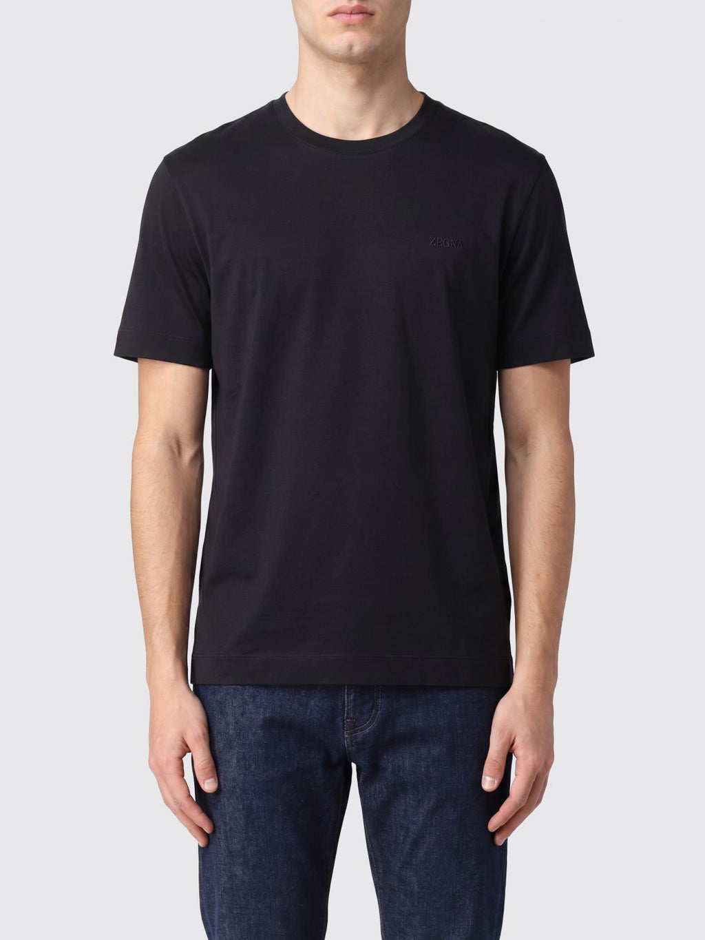 Zegna T-Shirt Men Black