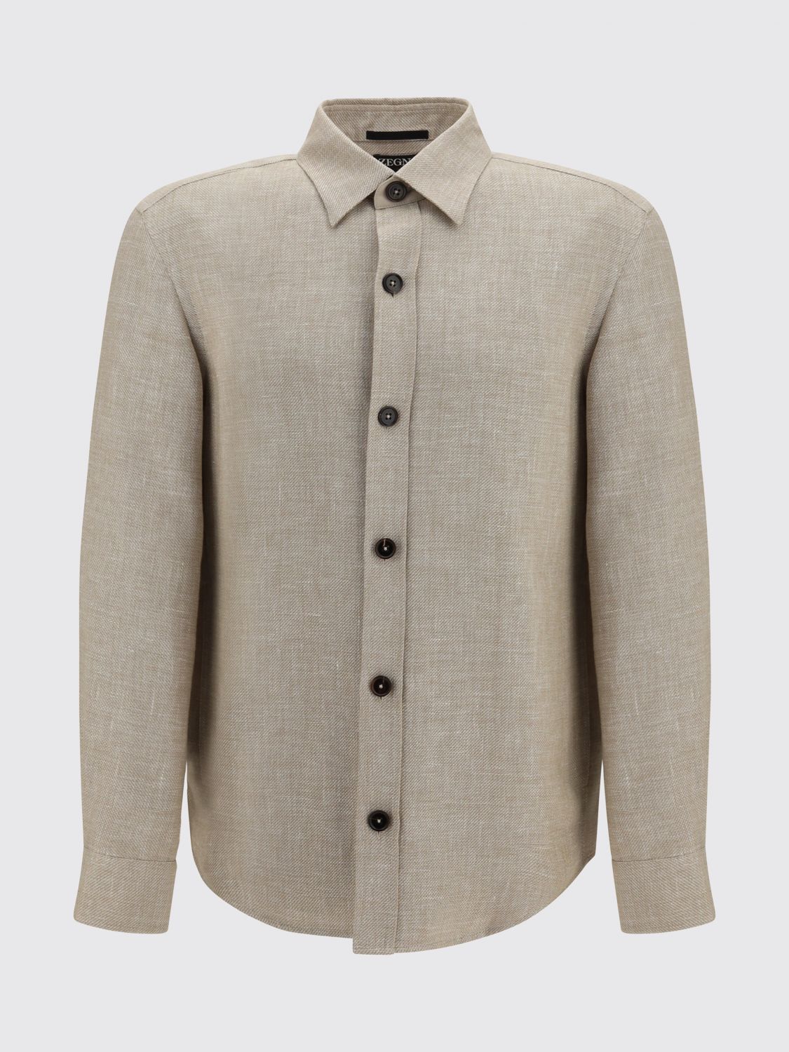 Zegna Jacket Men Grey