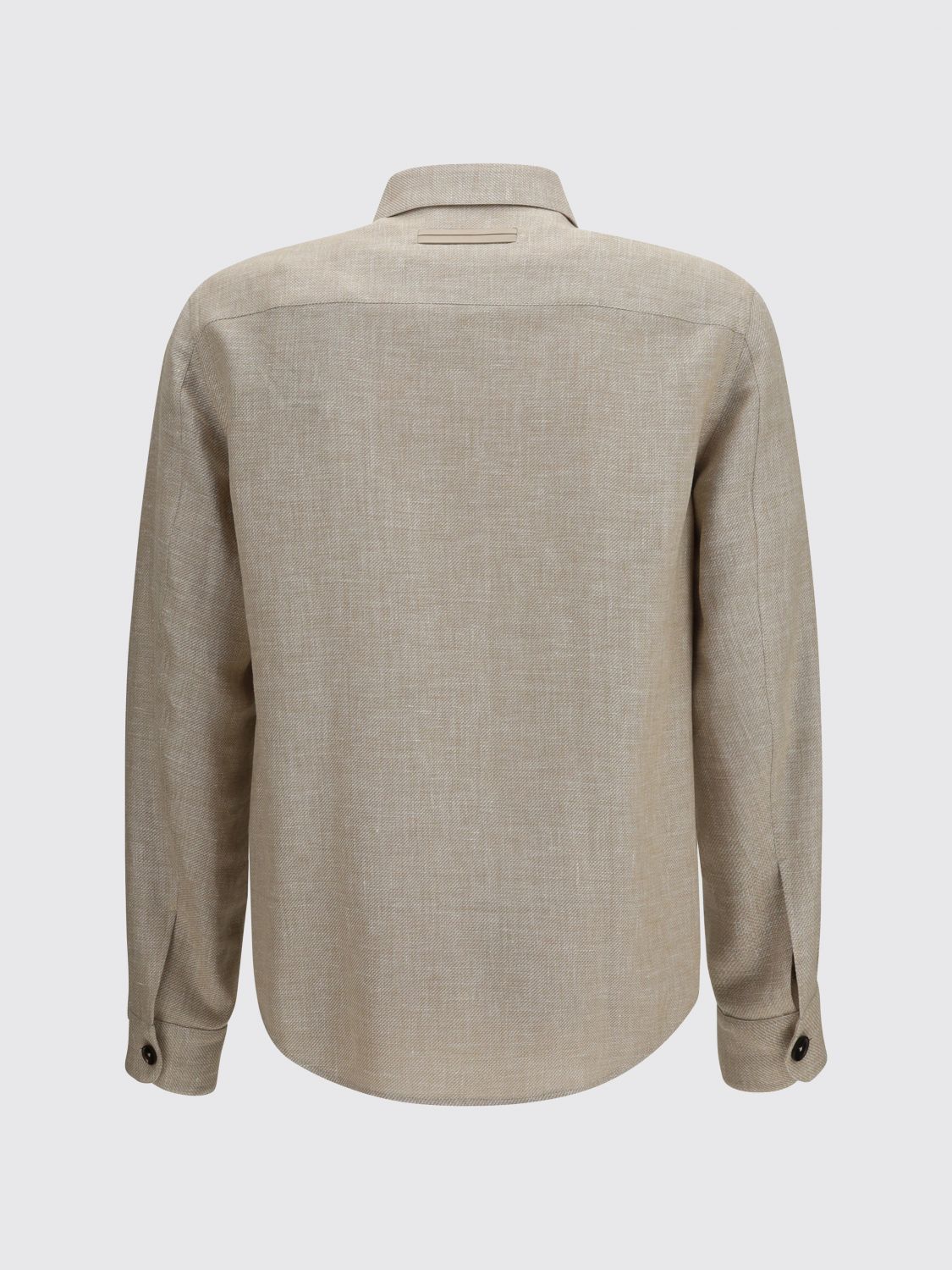Zegna Jacket Men Grey