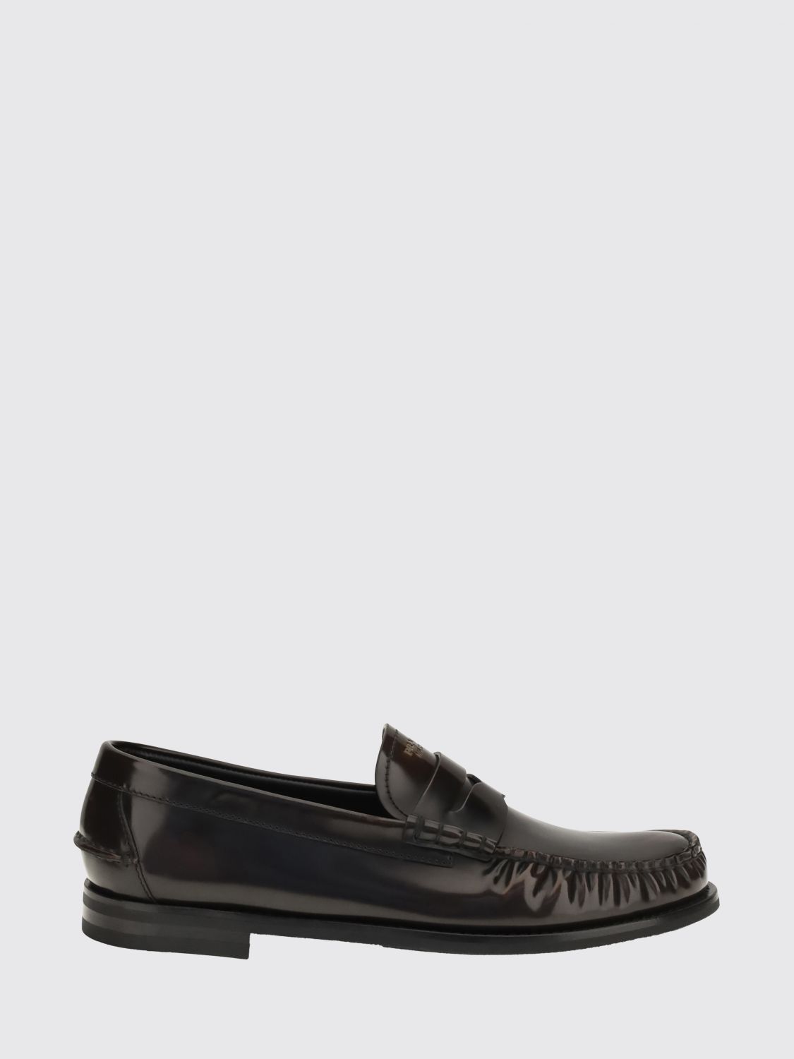 Prada Loafers Men Burnt