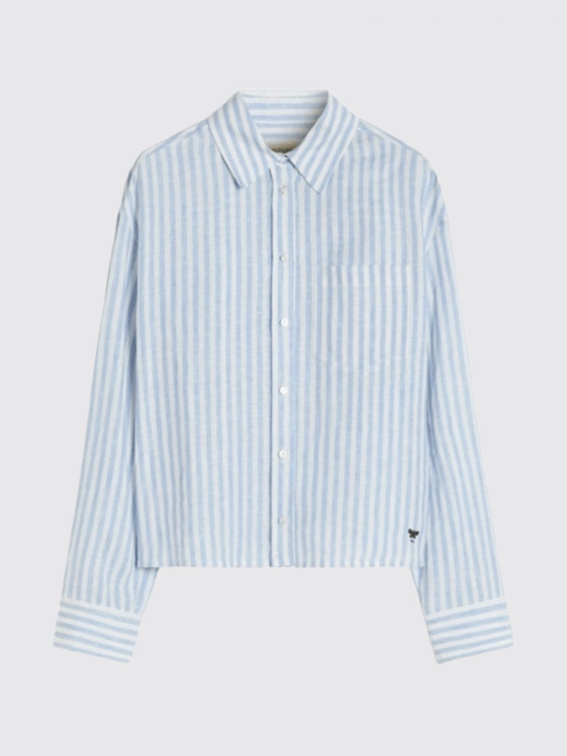 Weekend Max Mara Shirt Woman Gnawed Blue