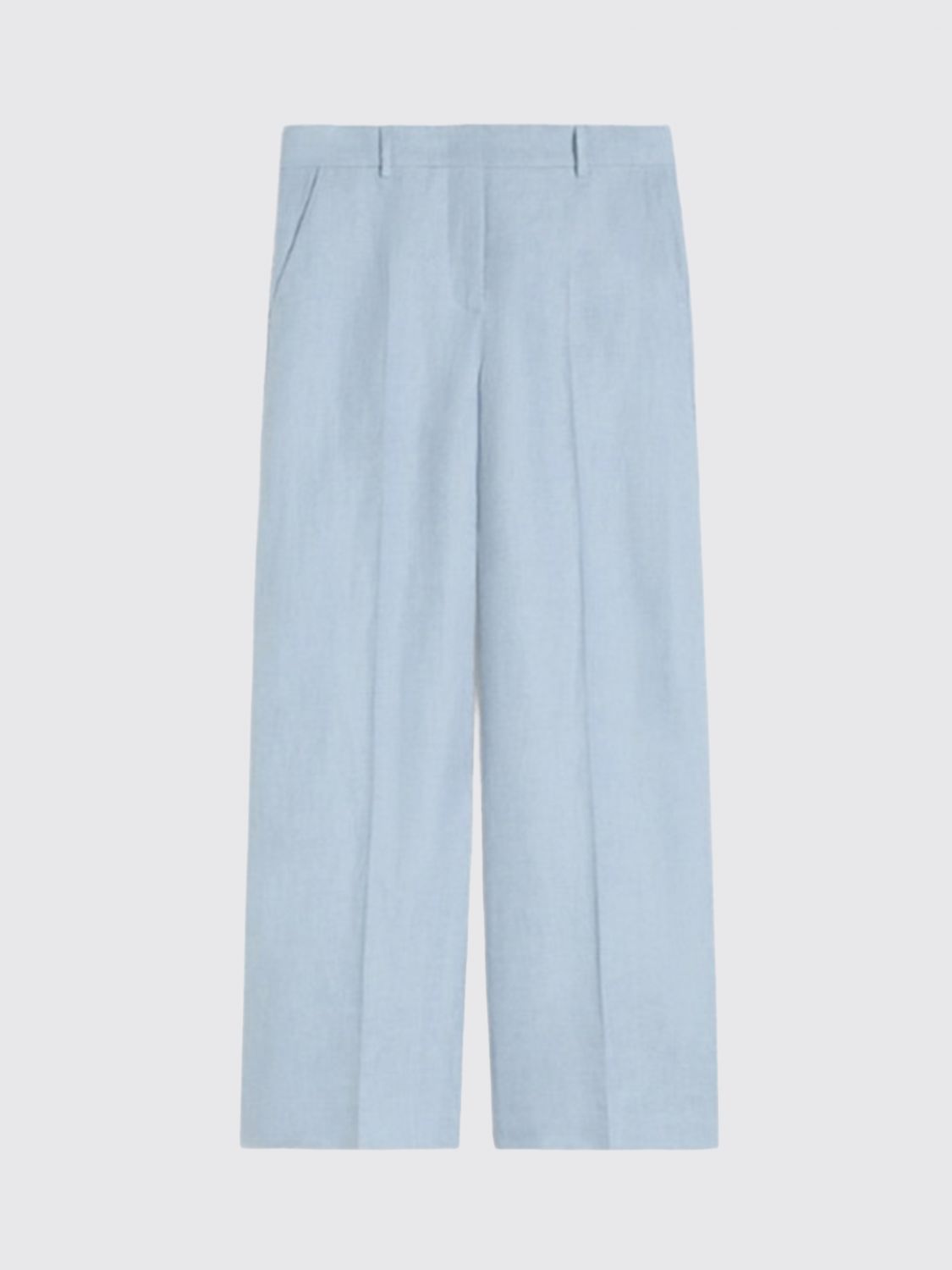 Weekend Max Mara Pants Woman Gnawed Blue
