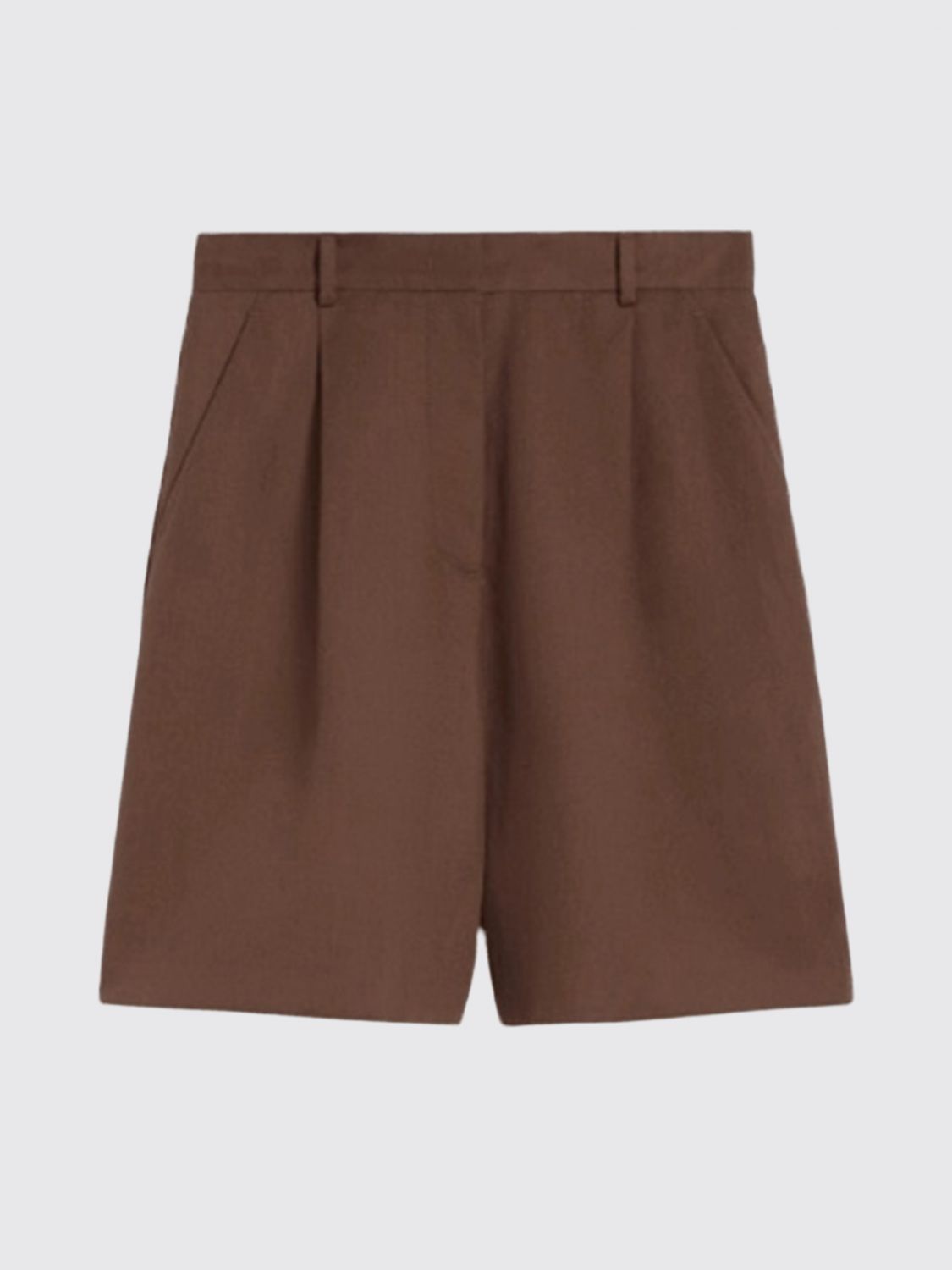 Weekend Max Mara Shorts Woman Cocoa