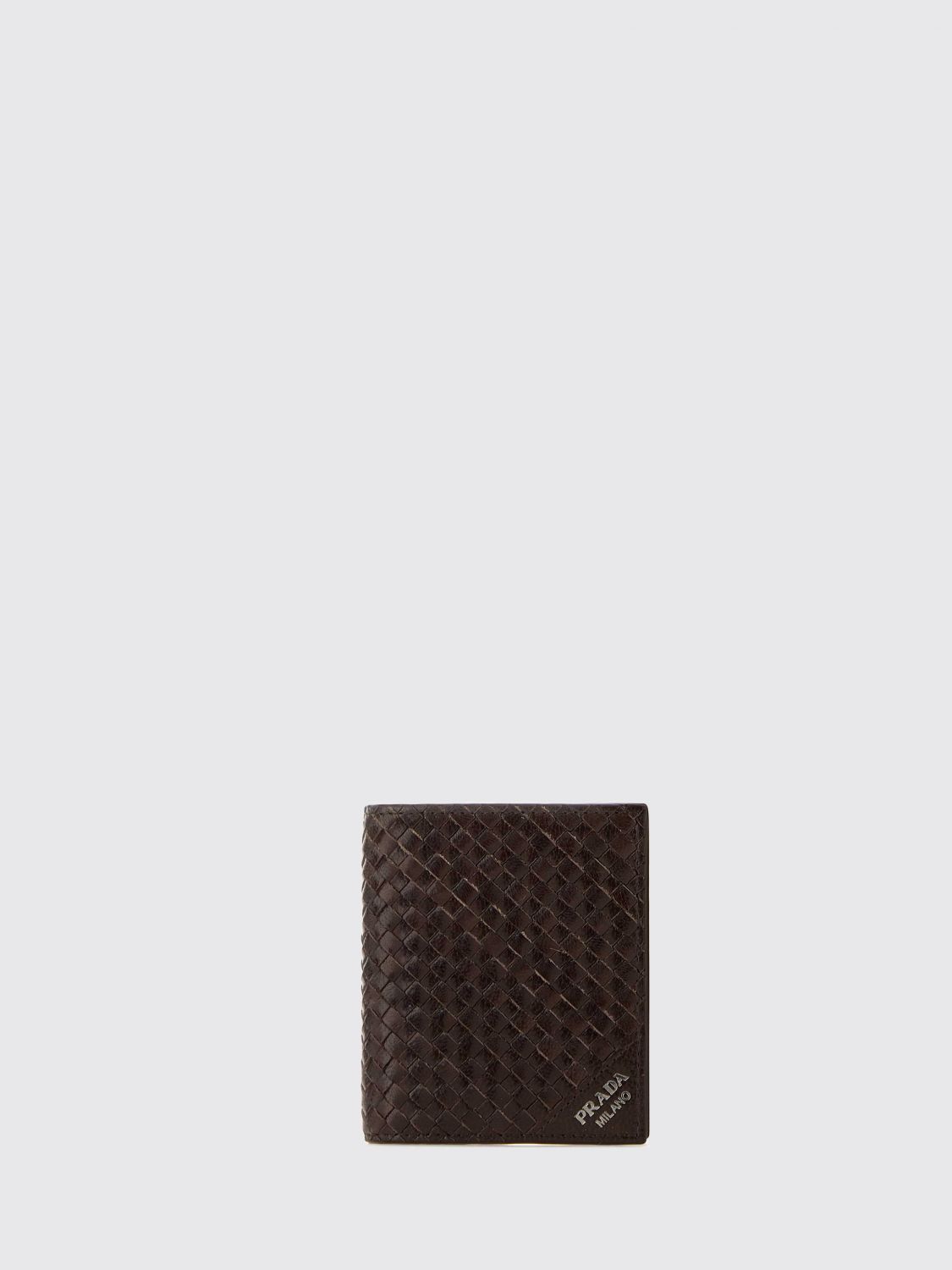 Prada Wallet Men Brown