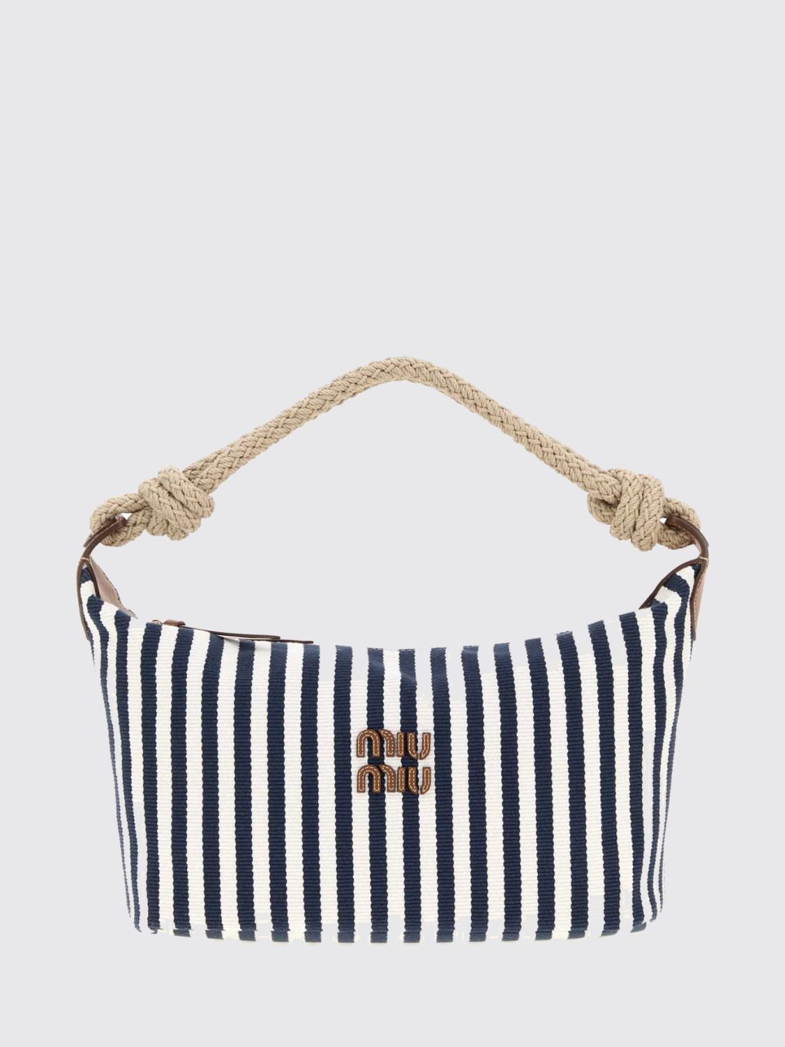 Miu Miu Shoulder Bag Woman Blue