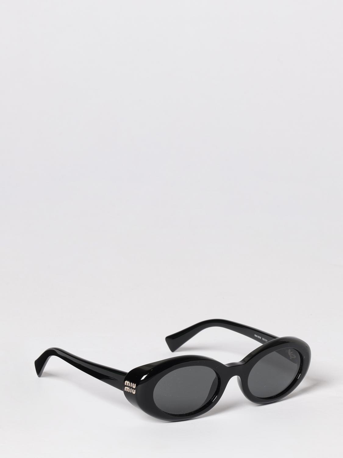 Miu Miu Sunglasses Woman Black