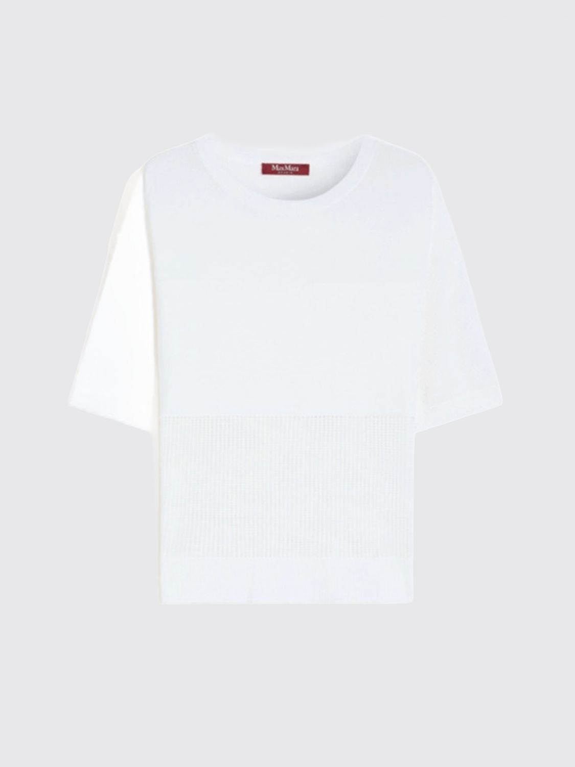 Max Mara Studio Sweater Woman White