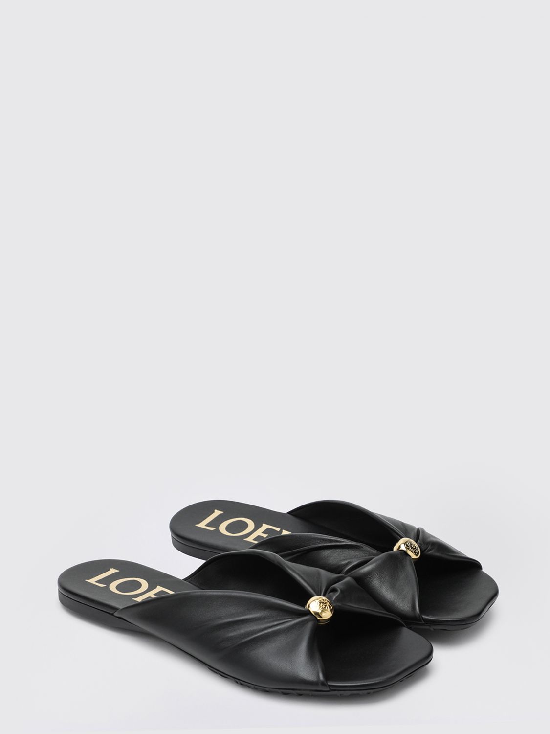 Loewe Heeled Sandal Woman Black