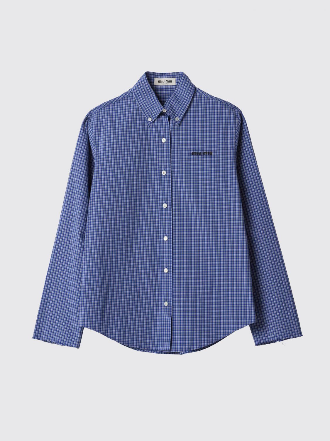 Miu Miu Shirt Woman Blue