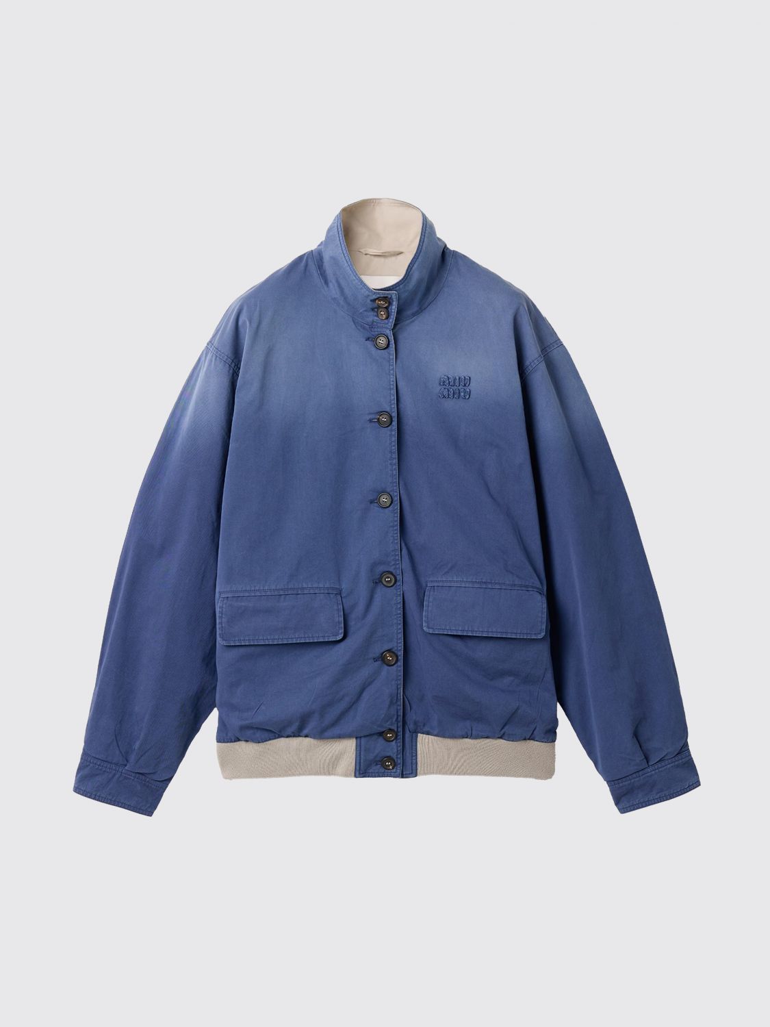 Miu Miu Jacket Woman Navy