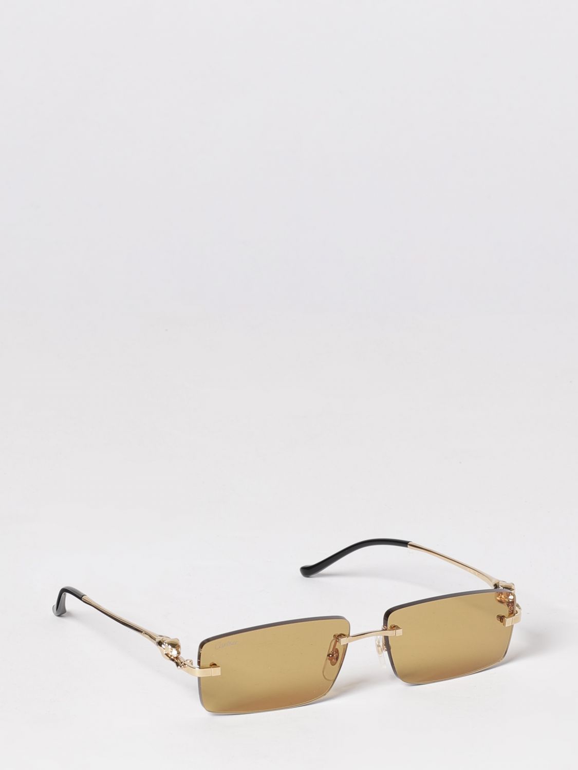 Cartier Sunglasses Men Yellow