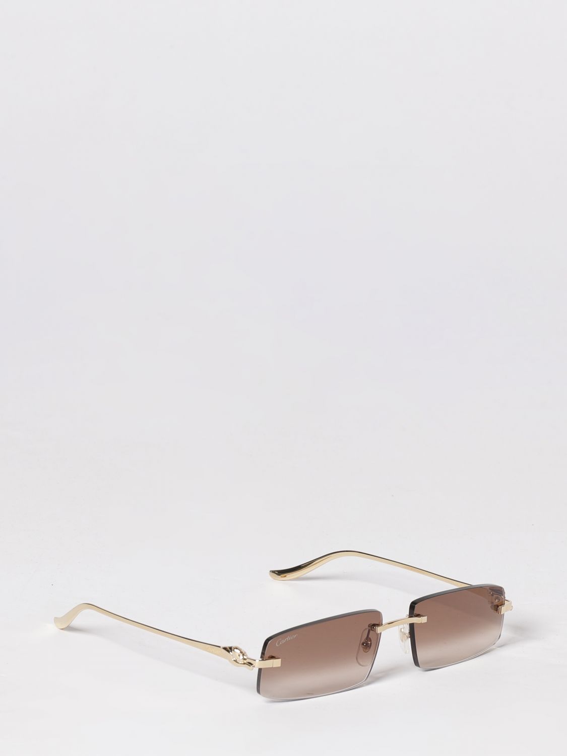 Cartier Sunglasses Men Brown