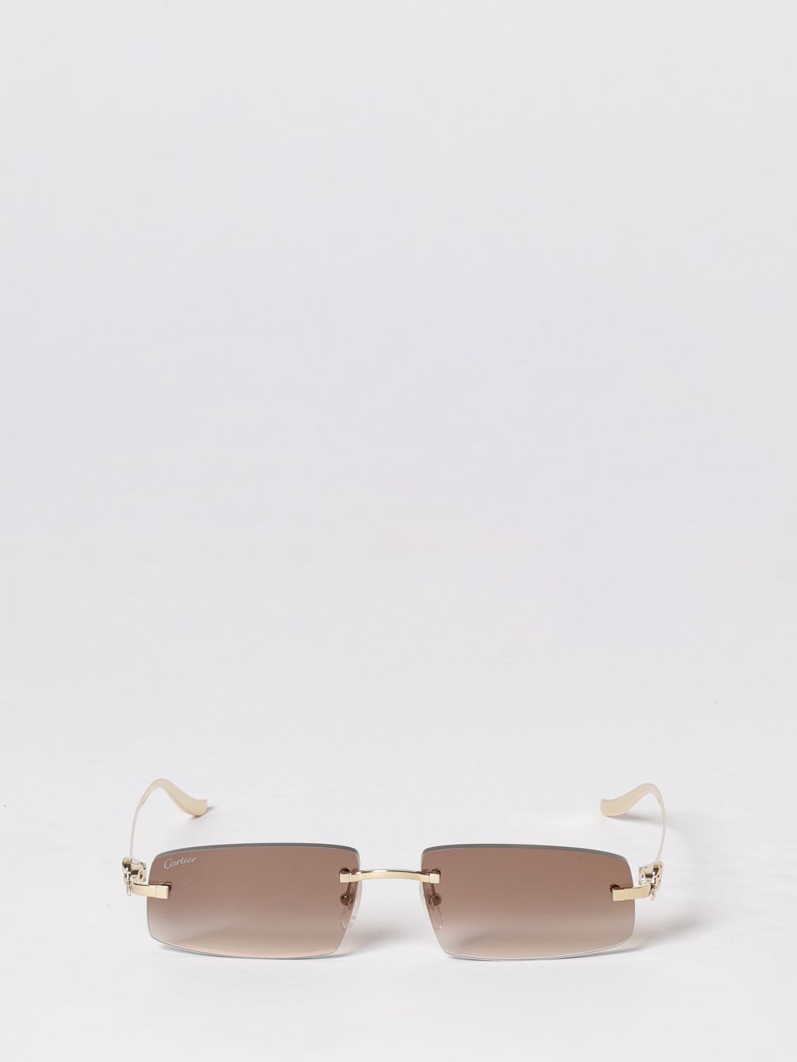 Cartier Sunglasses Men Brown