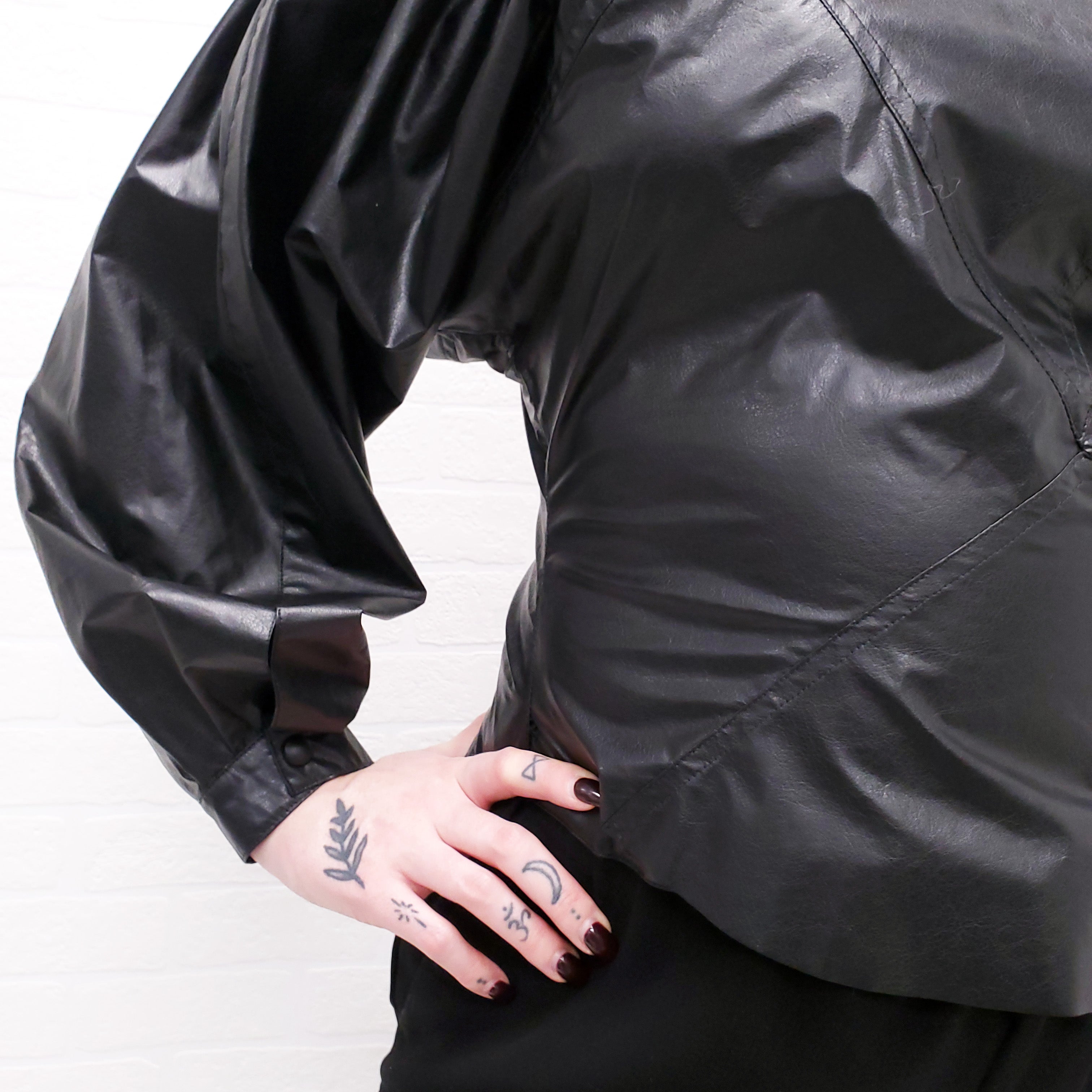 ISABEL MARANT BLACK LONG SLEEVE TOP - SIZE 38
