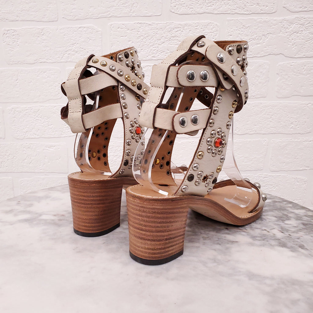 ISABEL MARANT GROMMET SANDALS - SIZE 39