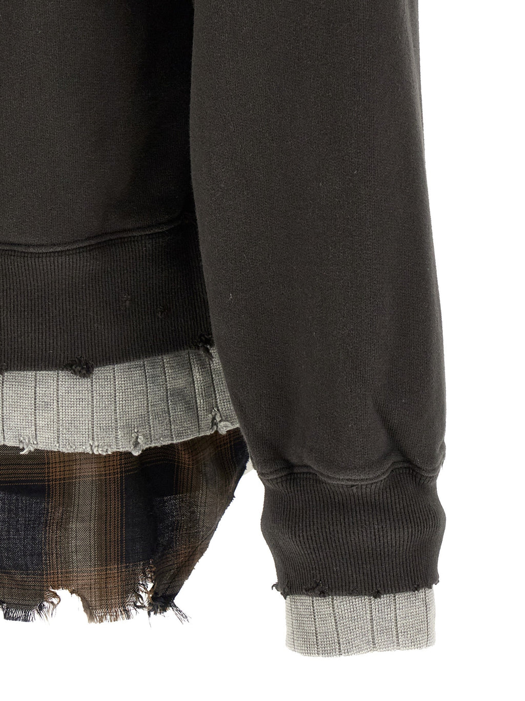 Maison Mihara Yasuhiro Men Three Layer Sweatshirt