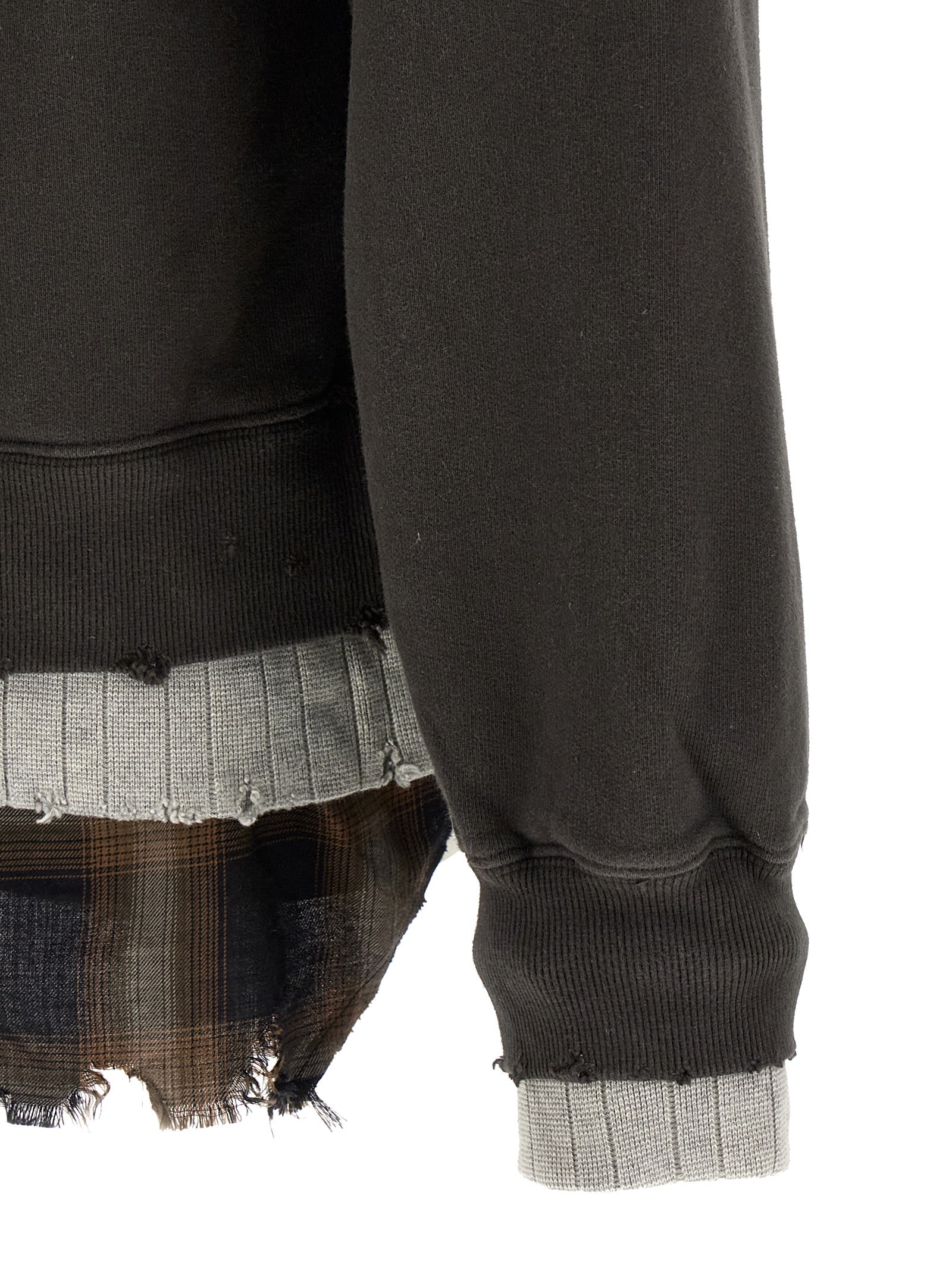 Maison Mihara Yasuhiro Men Three Layer Sweatshirt