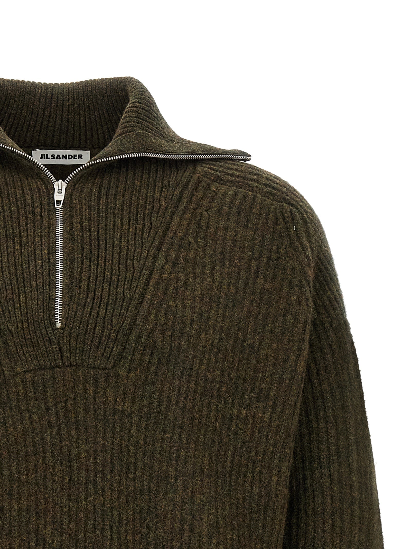 Jil Sander Men Half-Zip Sweater