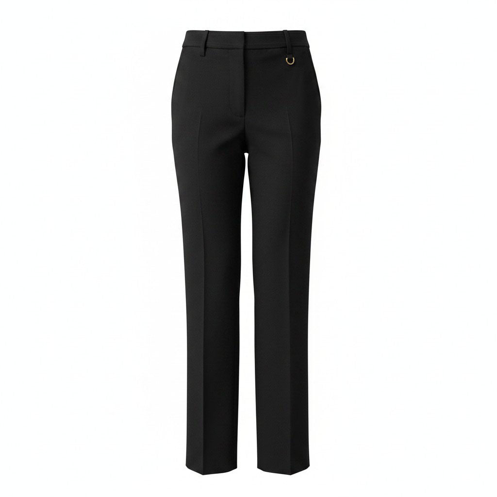 JACQUEMUS BLACK 'LE CHOUCHOU' TROUSERS - SIZE 32