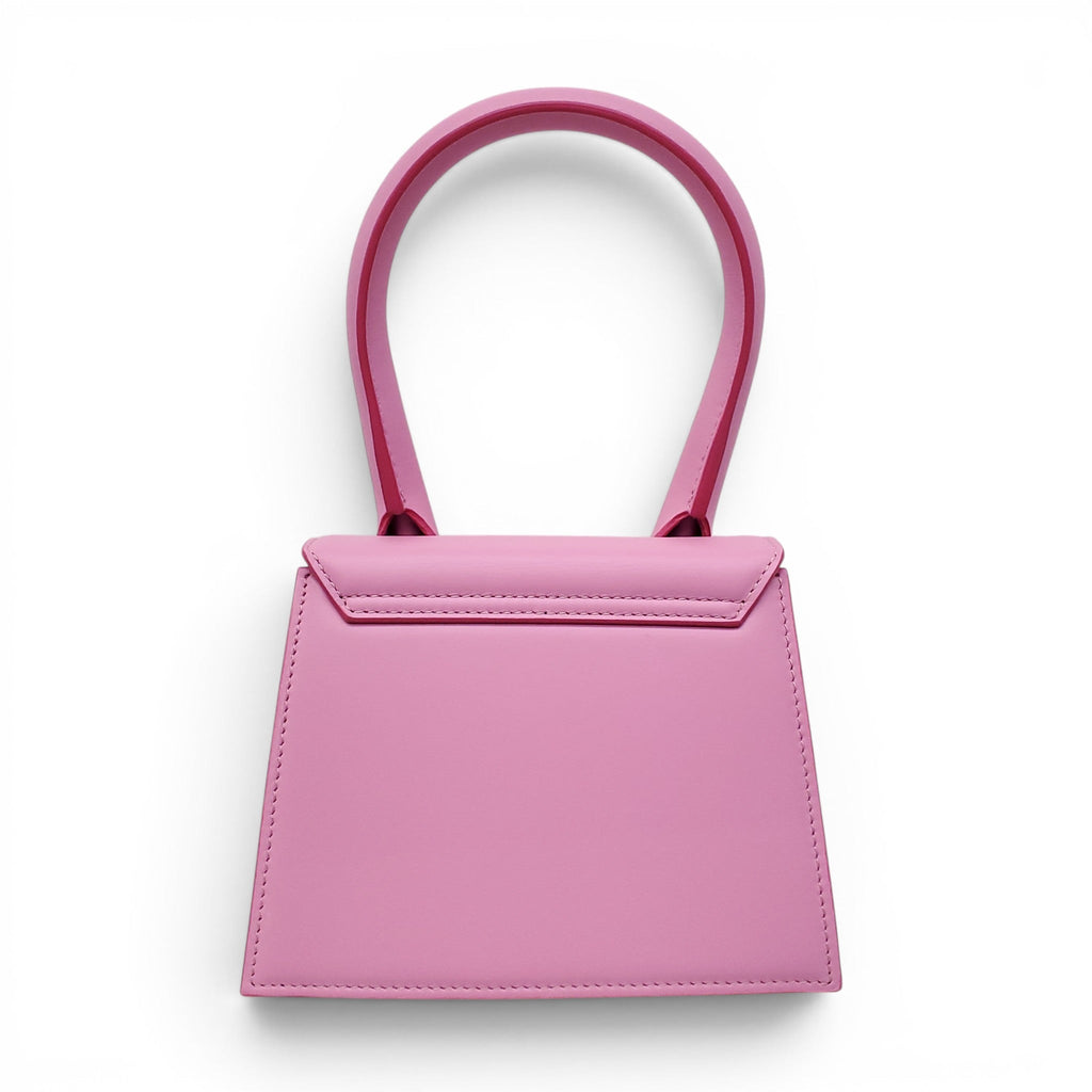 JACQUEMUS PINK TOP HANDLE BAG