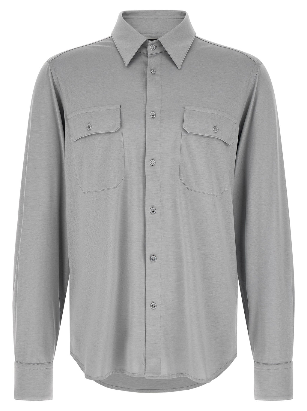 Tom Ford Men Military Shirt