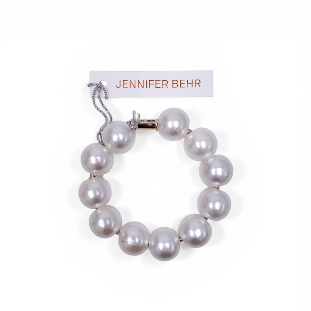 JENNIFER BEHR HENELEY FAUX PEARL PONYTAIL WRAP