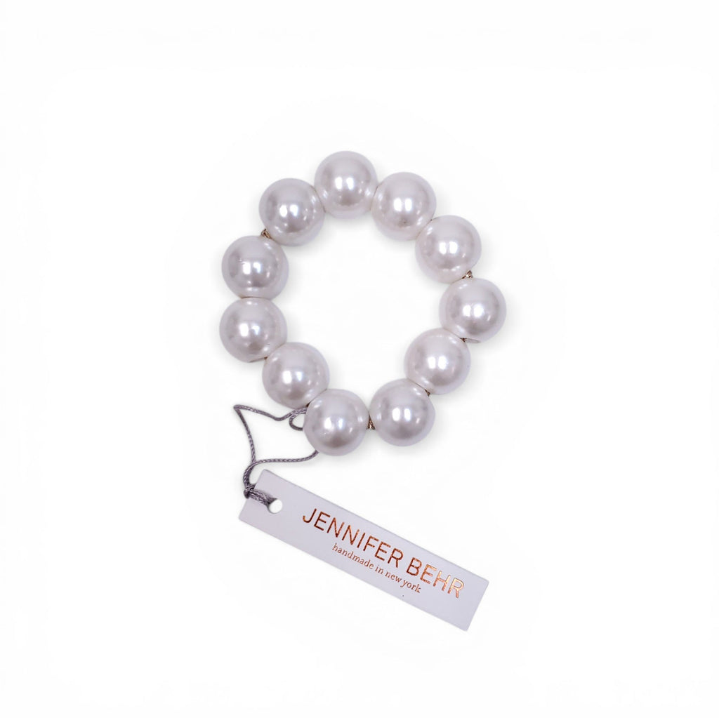 JENNIFER BEHR HENELEY FAUX PEARL PONYTAIL WRAP