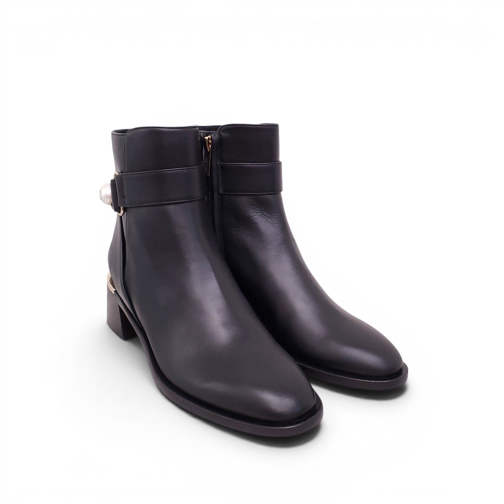 JIMMY CHOO NOOR 45MM BOOTS - SIZE 37