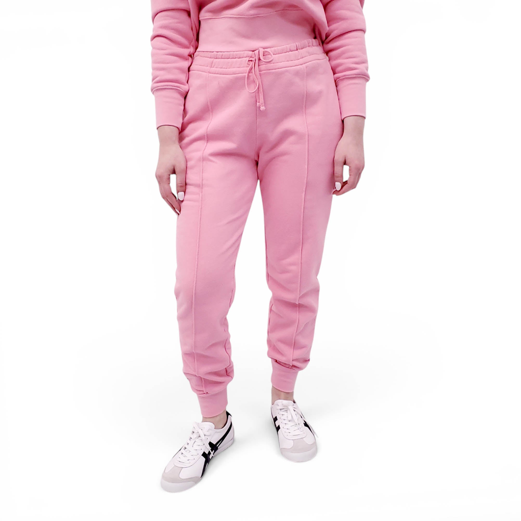 JONATHAN SIMKHAI PINK SWEATSUIT - SIZE XS