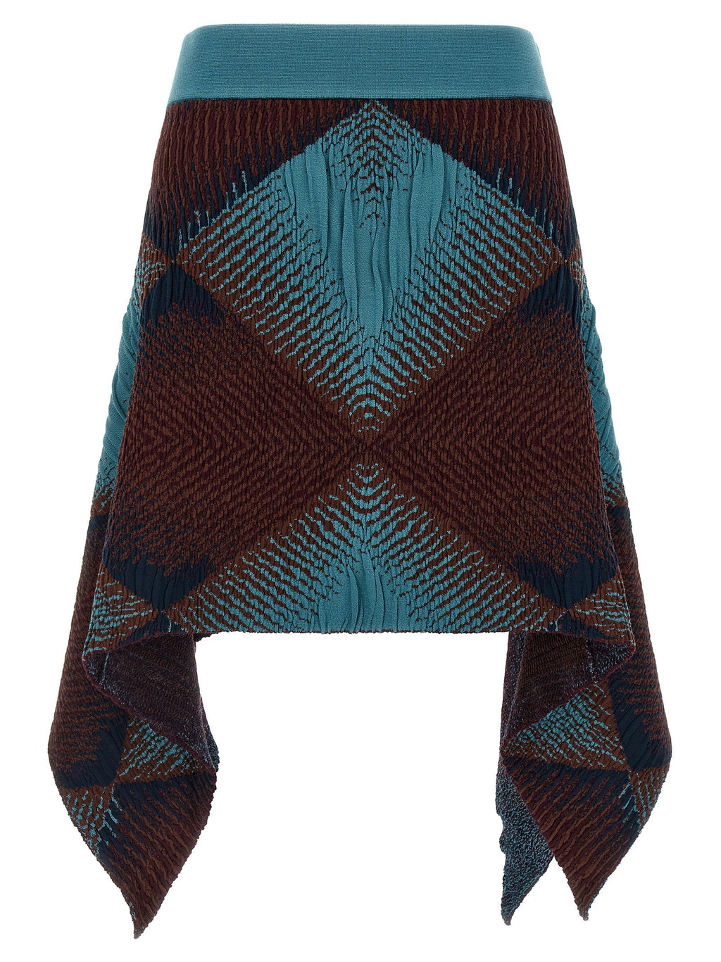 Kiko Kostadinov Women 'Ikat Argyle' Skirt