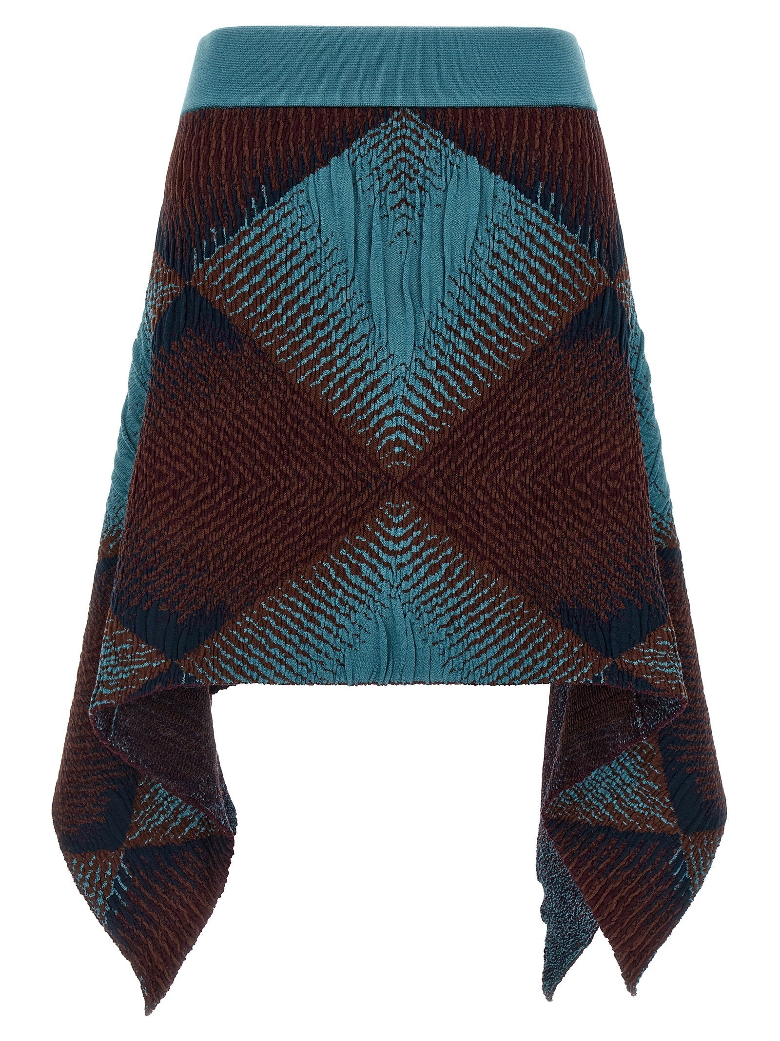 Kiko Kostadinov Women 'Ikat Argyle' Skirt