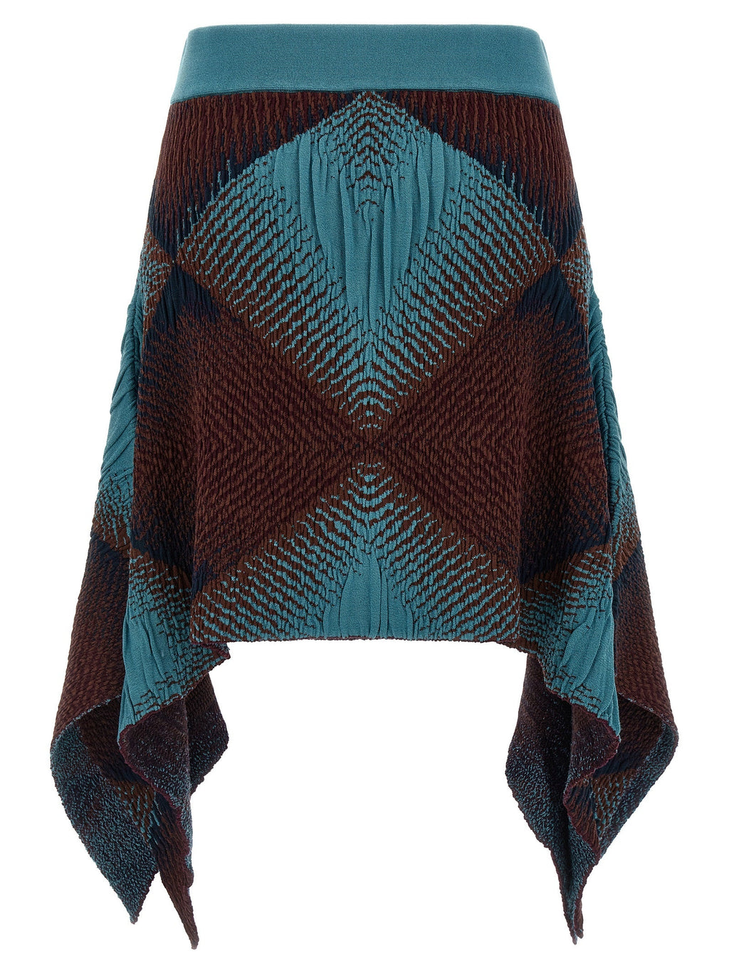 Kiko Kostadinov Women 'Ikat Argyle' Skirt