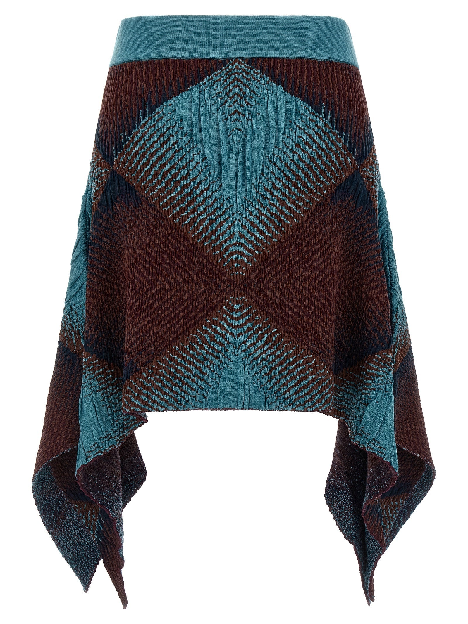 Kiko Kostadinov Women 'Ikat Argyle' Skirt
