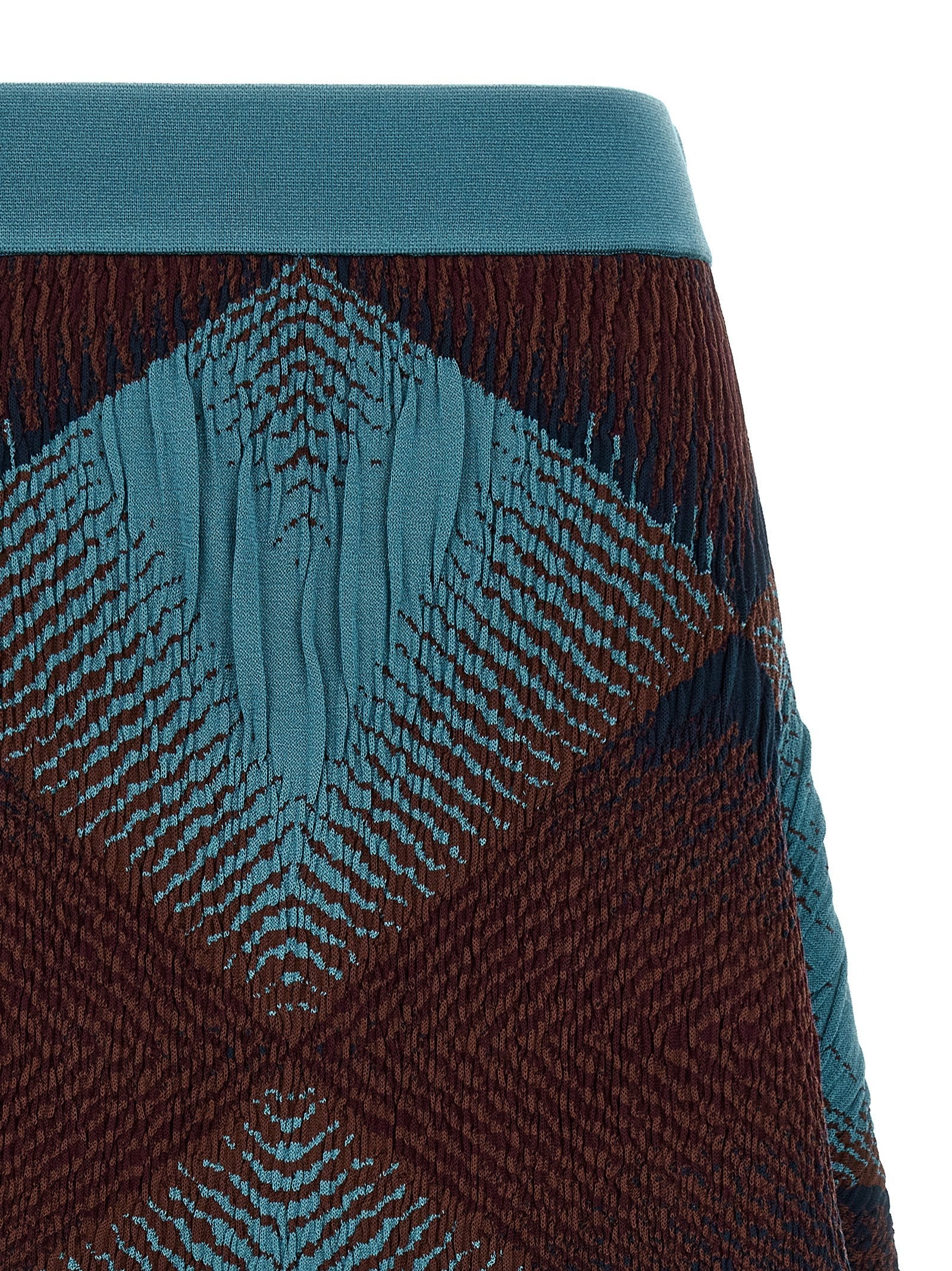Kiko Kostadinov Women 'Ikat Argyle' Skirt