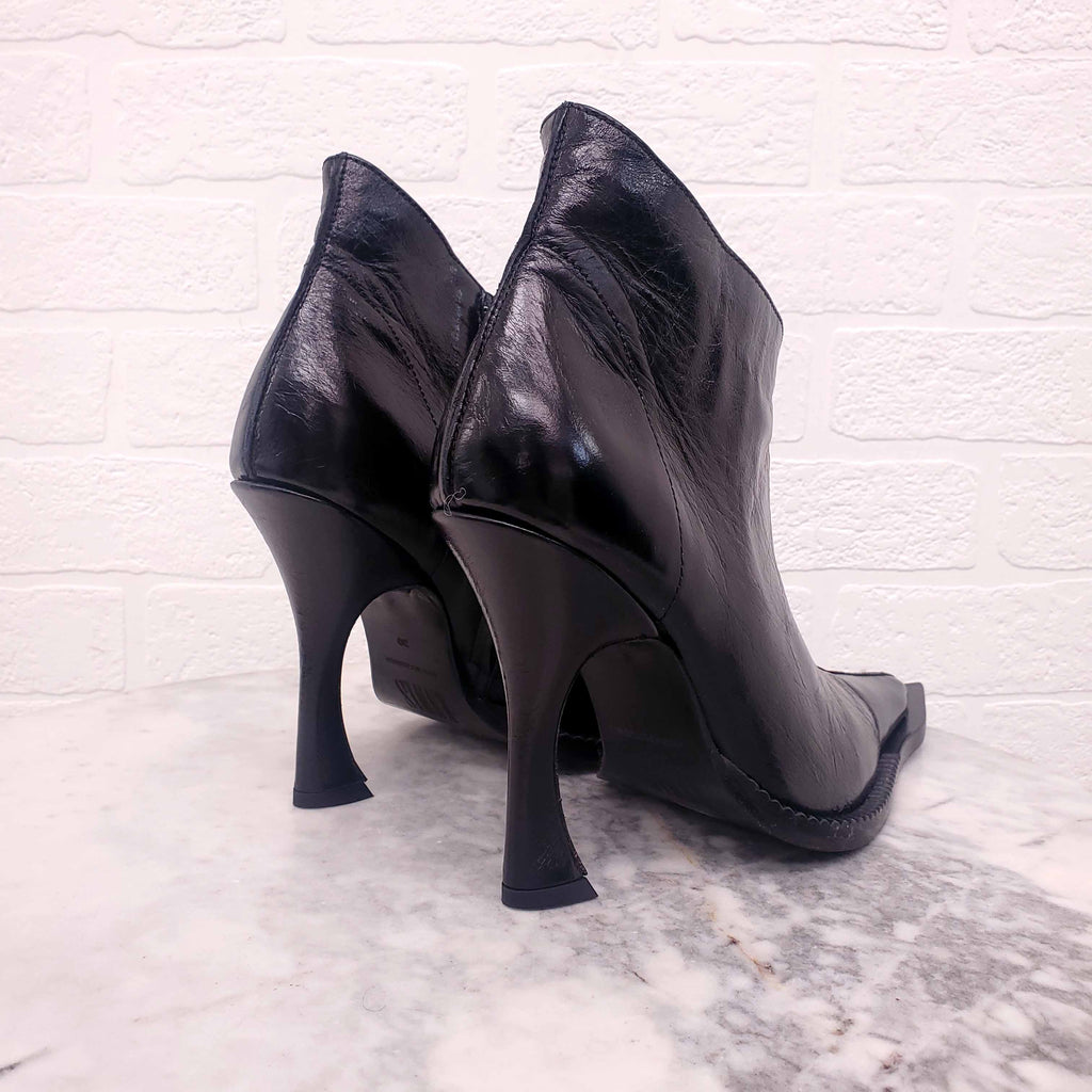 KNWLS SERPENT LEATHER BOOTS - SIZE 39