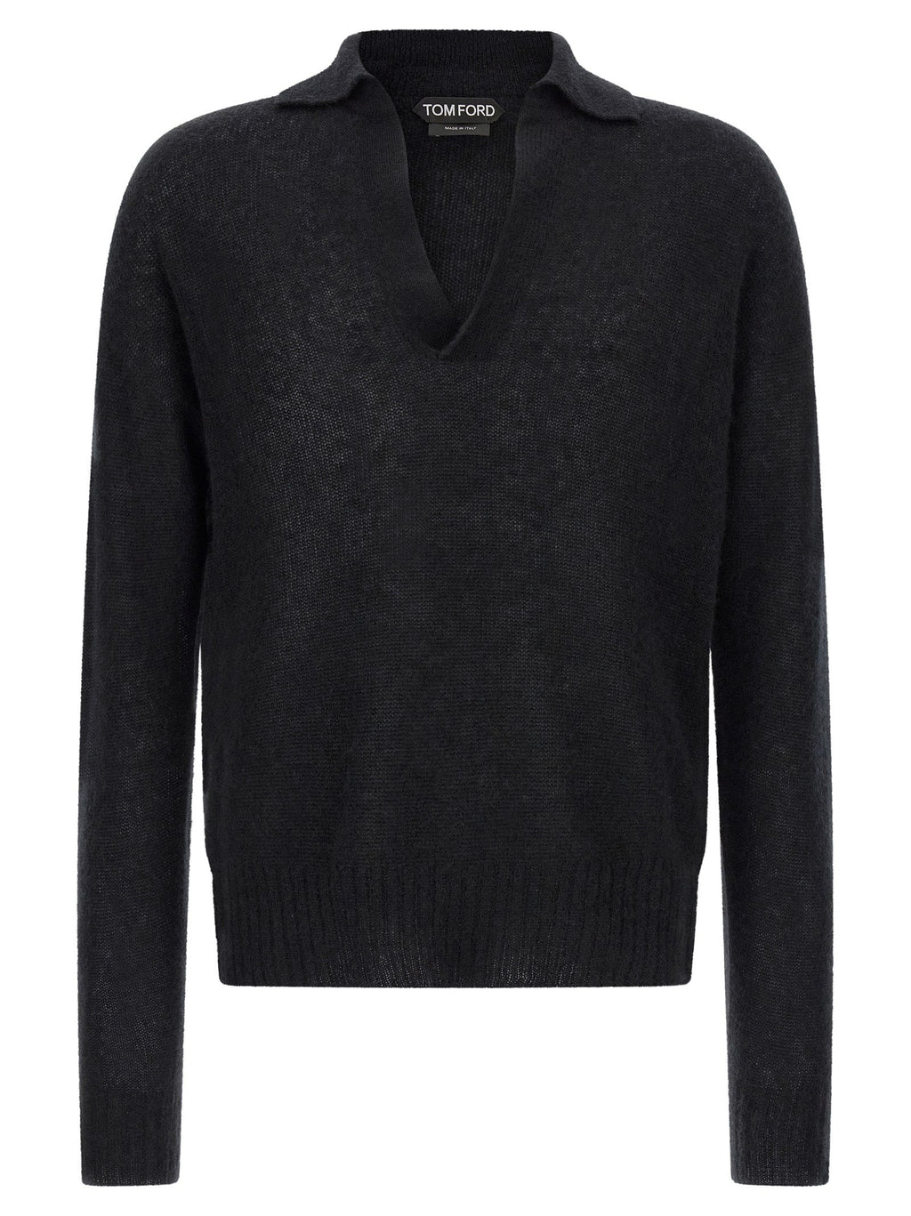Tom Ford Men Cashmere And Silk Polo Shirt