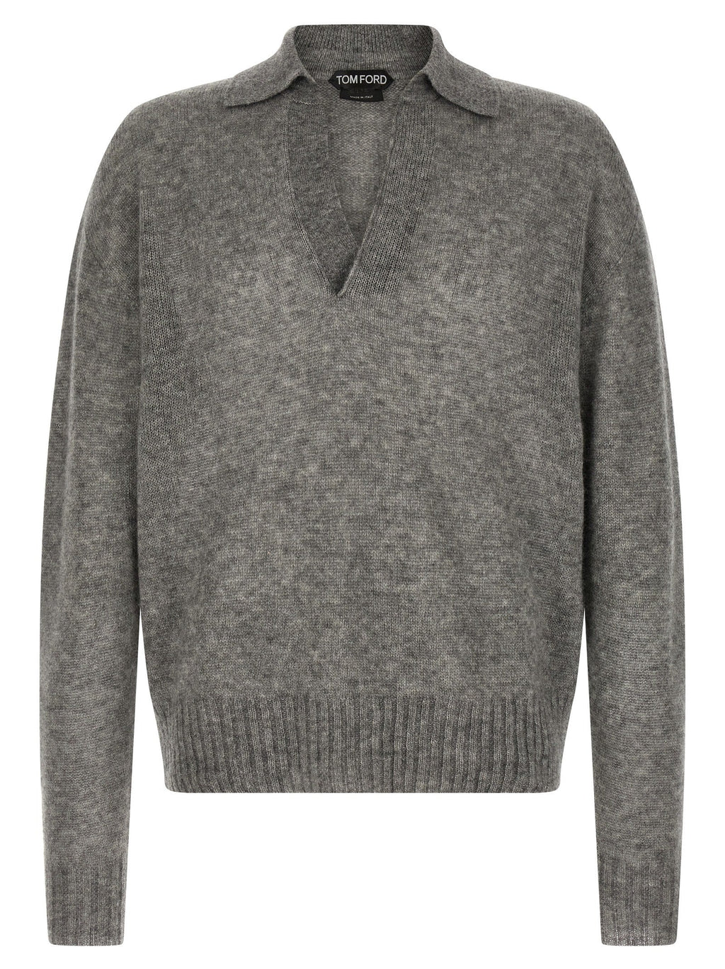 Tom Ford Men Cashmere And Silk Polo Shirt