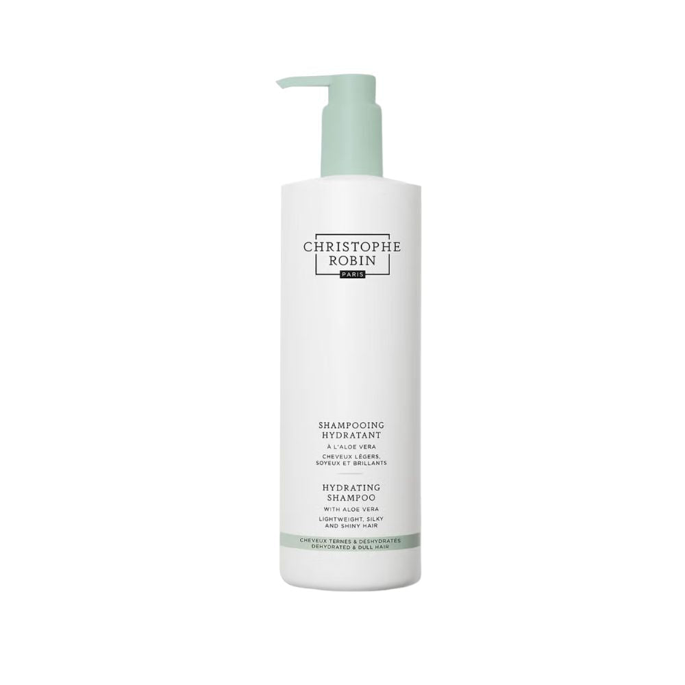 Christophe Robin Hydrating Shampoo with Aloe Vera 500ml