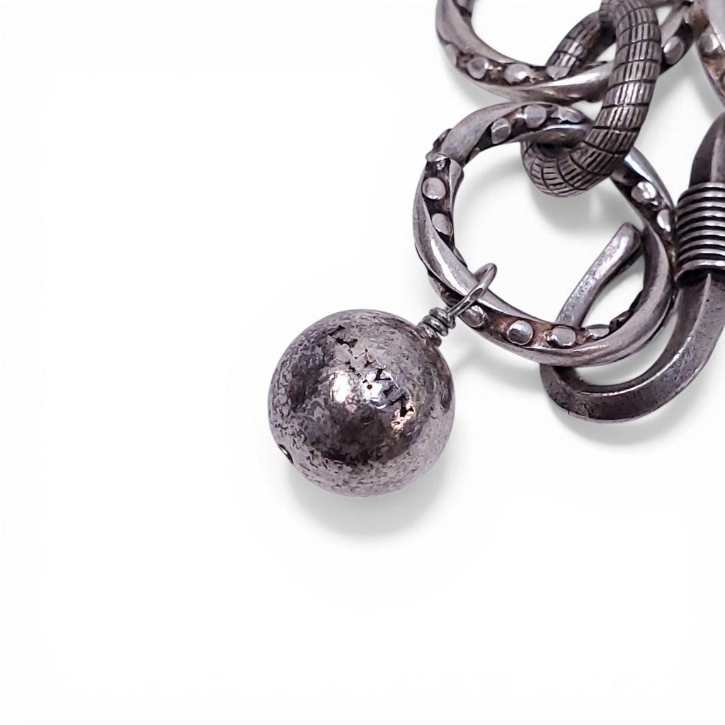 LANVIN CRYSTAL CHAIN NECKLACE