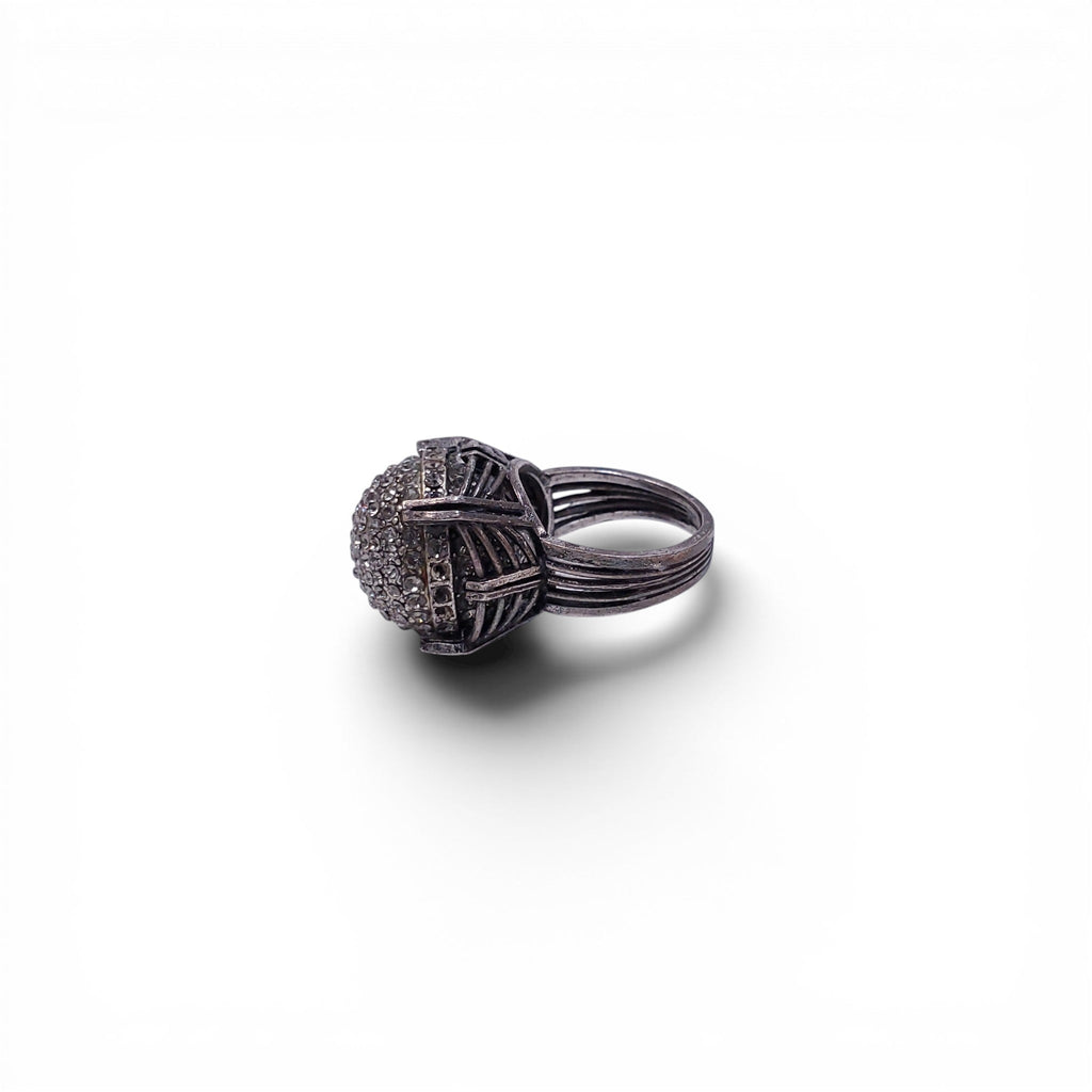 LANVIN RHINESTONE RING - SIZE 5.5