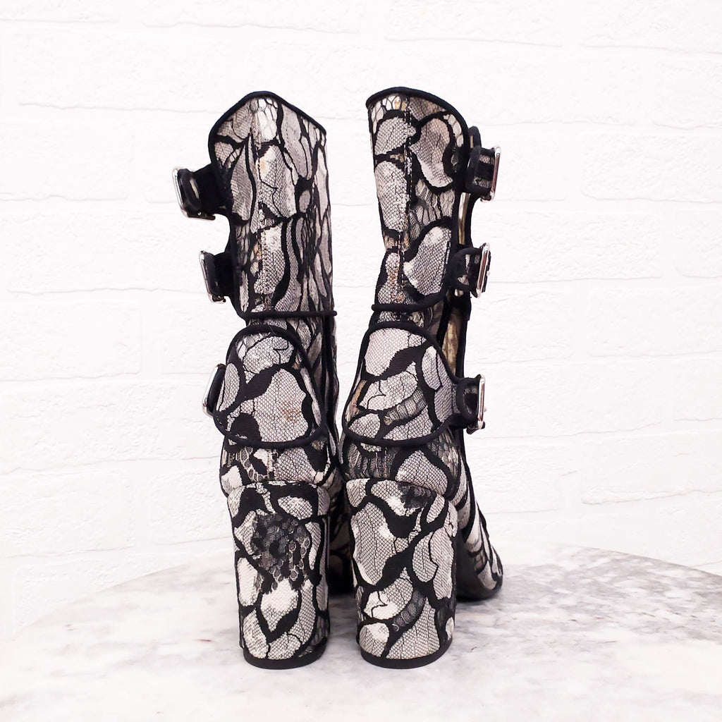 LAURENCE DACADE LACE BOOTS - SIZE 37