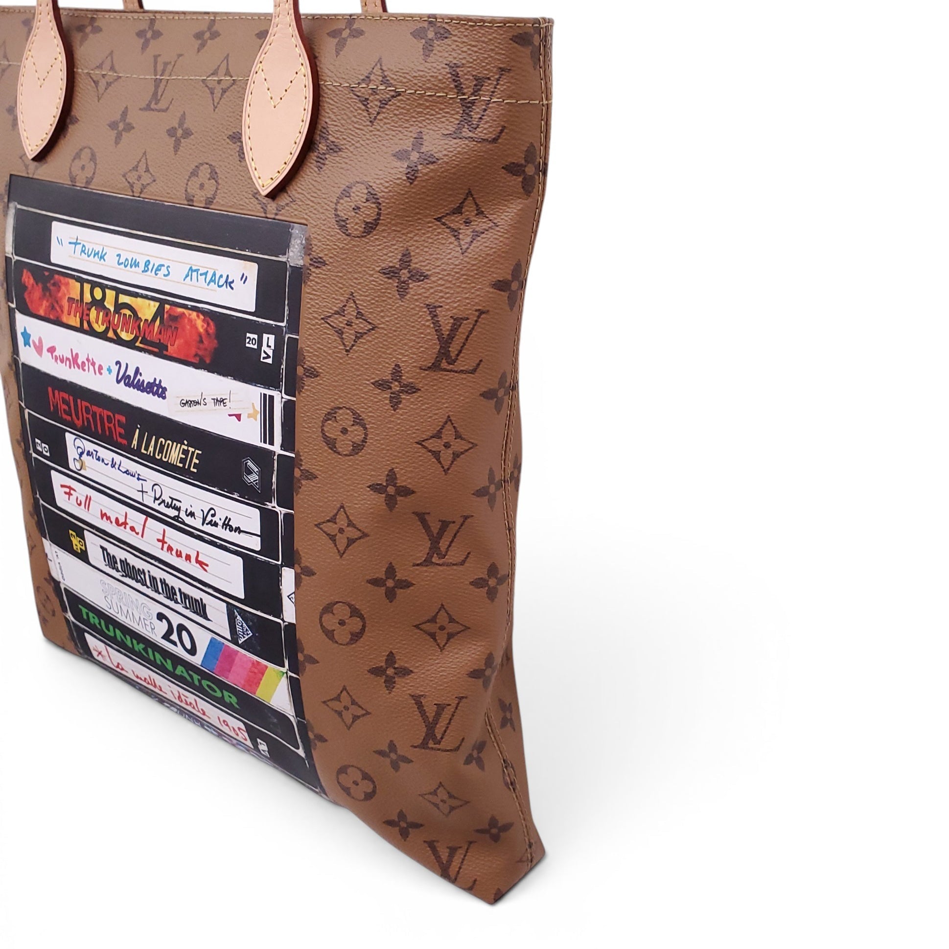 LOUIS VUITTON LIMITED EDITION REVERSE MONOGRAM CARRY IT TOTE BAG