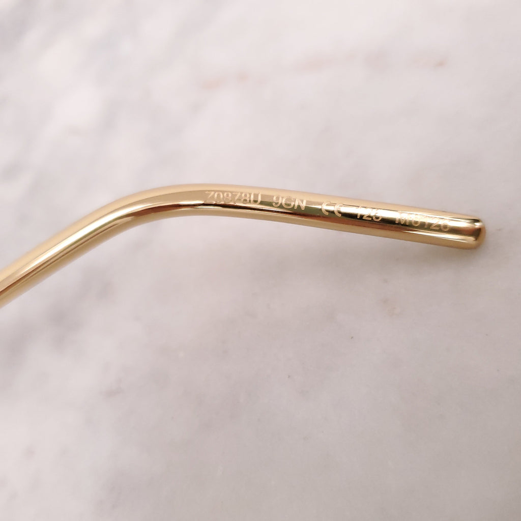 LOUIS VUITTON MASK LOGO SUNGLASSES WITH LEATHER DETAIL