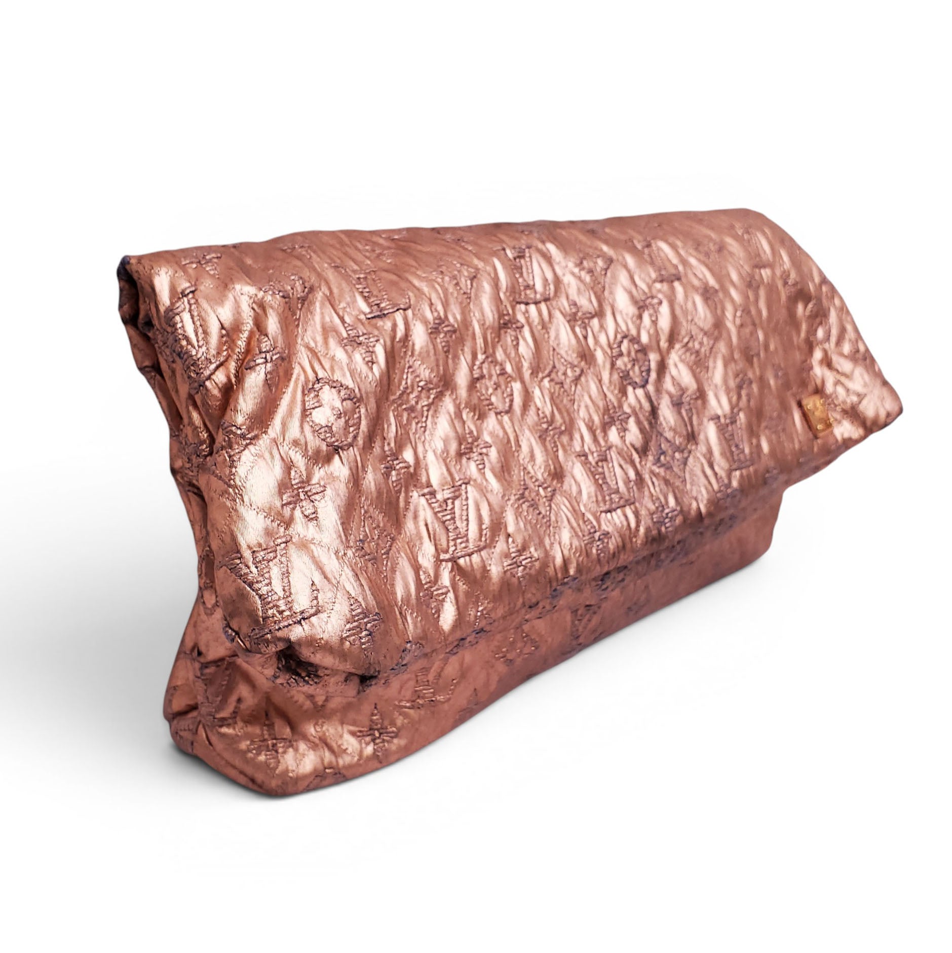 LOUIS VUITTON METALLIC LIMELIGHT MM CLUTCH